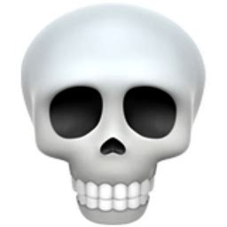 Skull Emoji (U+1F480)