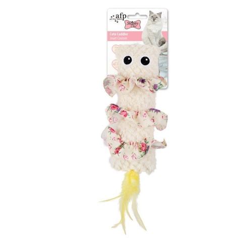 All For Paws Cat Toy Cute Cuddler | Cat toys, Cat care, Diy cat toys