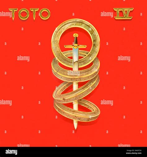 Toto - original vinyl album cover - Toto IV - 1982 Stock Photo - Alamy