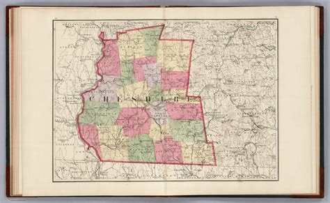 Cheshire (County), (New Hampshire). - David Rumsey Historical Map ...