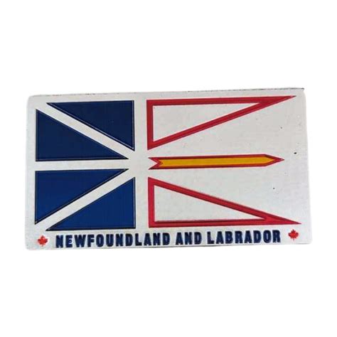 Newfoundland and Labrador Holographic Flag Magnet-85757