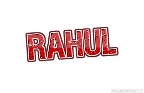 Rahul Logo | Free Name Design Tool from Flaming Text