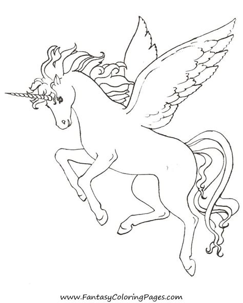 pegacorn coloring pages - Clip Art Library