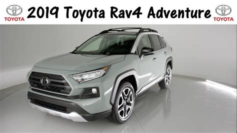 New 2019 Toyota Rav4 Adventure Grade! | Exterior and Interior ...