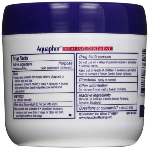 Aquaphor, Healing Ointment, Skin Protectant, 14 oz (396 g) – Mega Vitamins