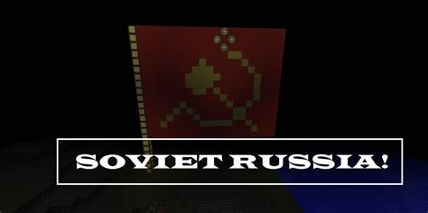 Soviet Union Flag Minecraft Project