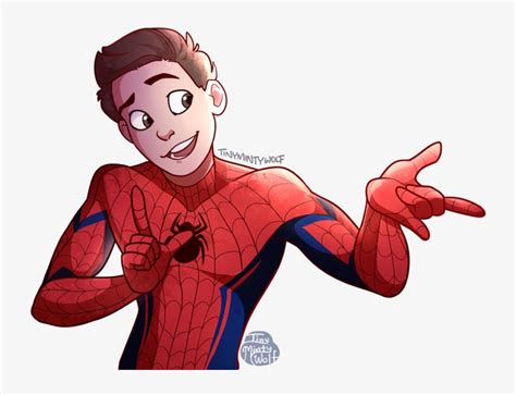 Homecoming - Spiderman Tom Holland Fanart PNG Image | Transparent PNG ...