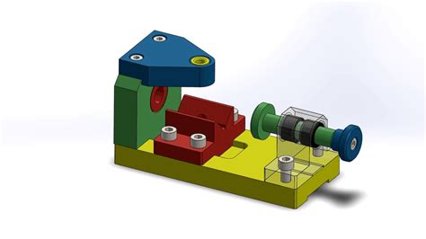 Drill JIG - SOLIDWORKS - YouTube