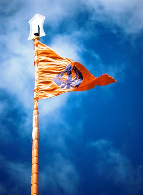 Definition of Nishan Sahib (Sikh Flag)