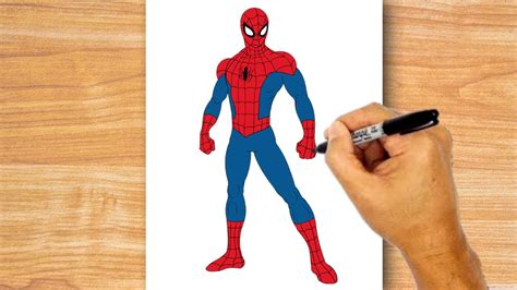 How To Draw Spiderman Easy Drawing Guides Spiderman Drawing Easy ...