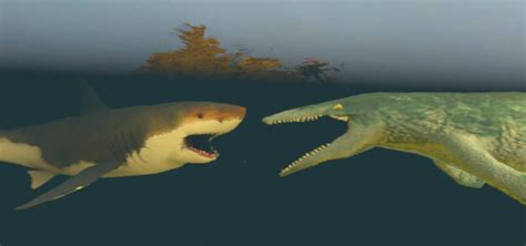 Megalodon vs Mosasaurus by kongzillarex619 on DeviantArt