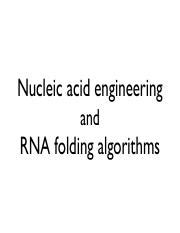 3 - rna folding.pdf - Nucleic acid engineerin and g RNA folding ...