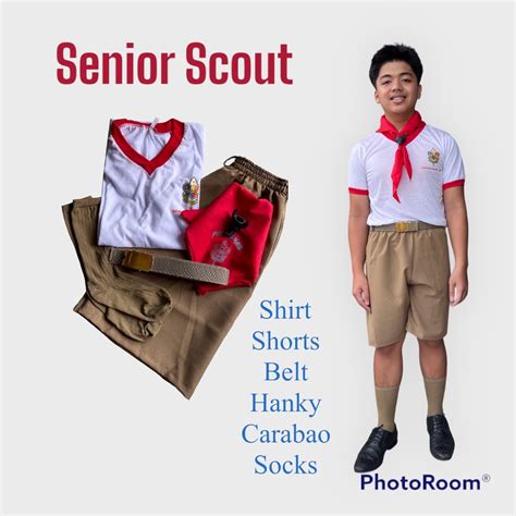 SCOUTING UNIFORM SENIOR SCOUT ( 6 IN 1 ) | Lazada PH