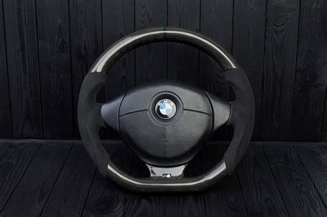 Steering wheel BMW e36 Z3 M roadster Carbon fiber trim/Napa/Perforated ...