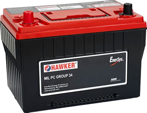 Hawker® MIL PC G34 Battery | MIL PC AGM Batteries | Hawker®