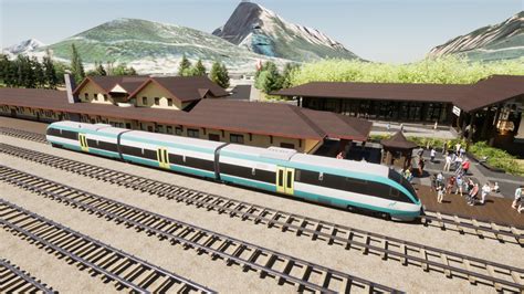 Calgary airport-downtown-Banff rail link step closer to reality ...