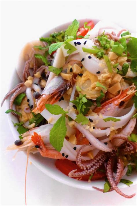 Thai Seafood Noodle Salad Recipe | Simple. Tasty. Good.