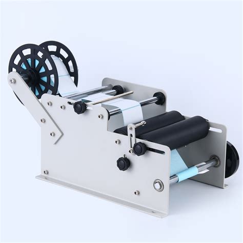 Manual Round Labeling Machine, Bottle Label Applicator for Round ...