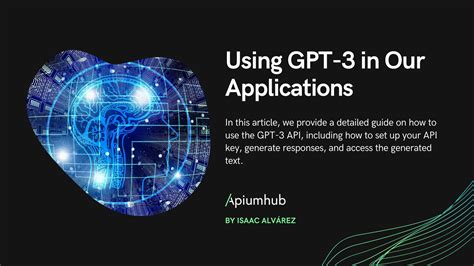 Using GPT-3 in our applications - Apiumhub