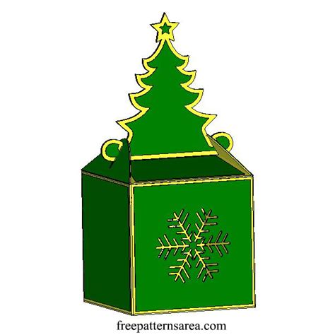 Make a Christmas Gift Box with Cricut: Free SVG Cut File