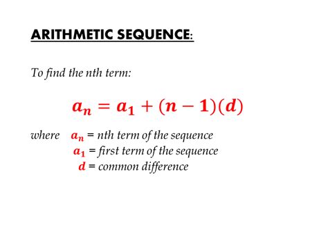 Arithmetic Sequence | IGCSE at Mathematics Realm