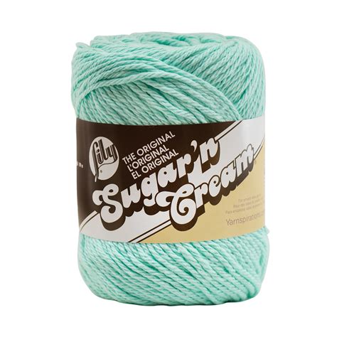 Buy LilySugar 'N Cream The Original Solid Yarn, 2.5oz, Medium 4 Gauge ...