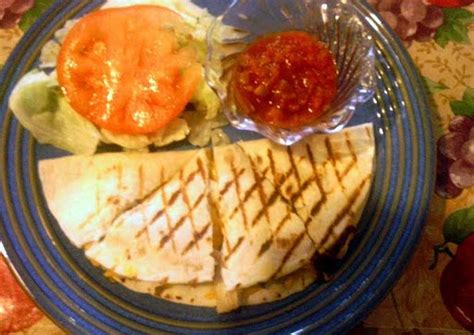 Easiest Way to Make Appetizing Grilled Chicken Quesadilla