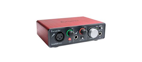 Focusrite Scarlett Solo - azucarillosdecolores.com