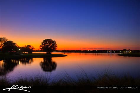 Tradition Lake during Sunset in Port St Lucie | HDR Photography by ...