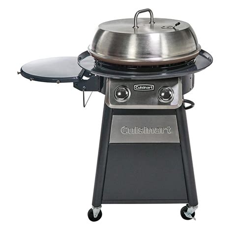 CUISINART CGG-888 Grill Stainless Steel Lid 22-Inch Round Outdoor Flat ...