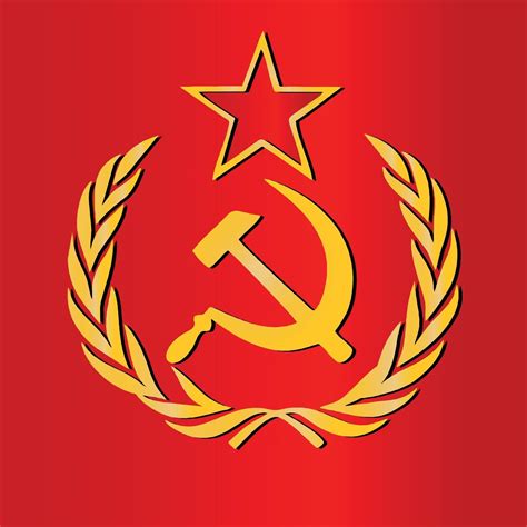 RUSSIA EX COUNTRY FLAG SOVIET UNION USSR COMMUNIST RED ARMY SYMBOL ICON ...