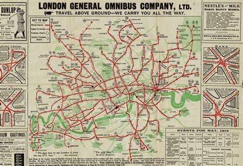 London Map With Bus Routes - Gennie Clementine