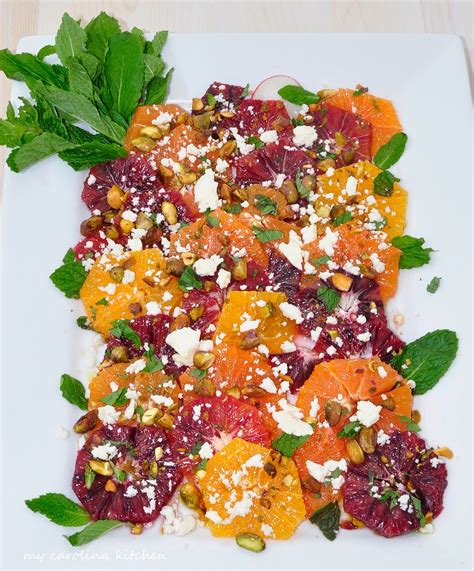 My Carolina Kitchen: Blood Orange Salad