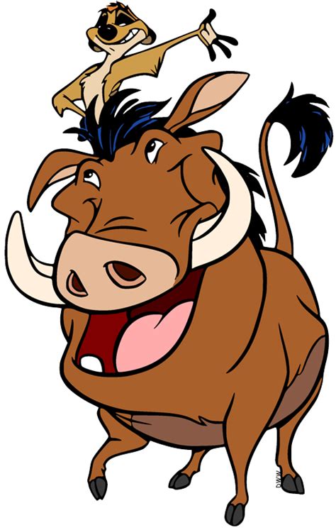 Timon & Pumbaa Clip Art Images | Disney Clip Art Galore