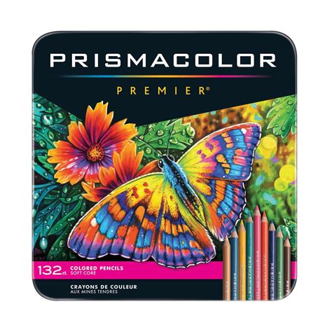 Prismacolor Premier Thick Core Colored Pencil Set, 132-Colors - Walmart ...