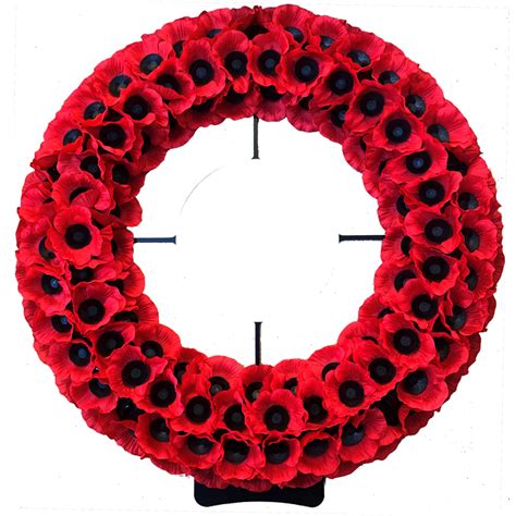 No. 8 Poppy Wreath (25", Upload Your Own Badge) | Lady Haig's Poppy ...