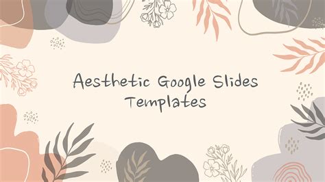 Aesthetic Presentation Templates for Google Slides - SlideKit