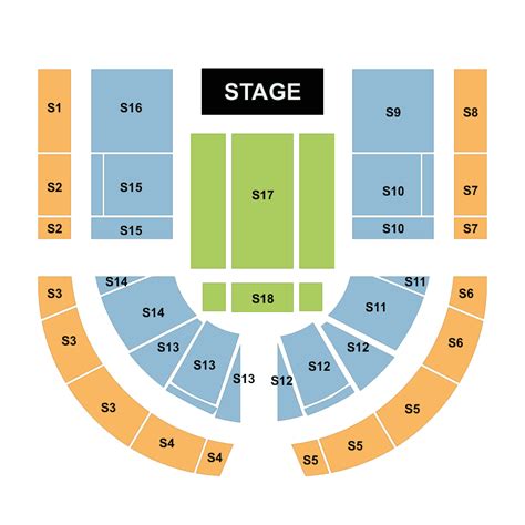 Brisbane Entertainment Centre Seating Map