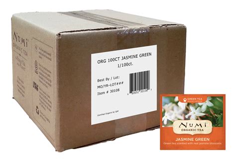 Numi Organic Jasmine Green 100 ct