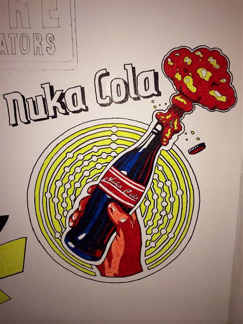 Fallout 3 - Nuka Cola wall art (Completed!) : Fallout