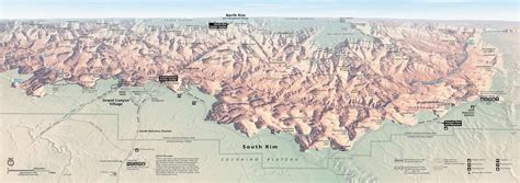 7+ South rim grand canyon national park map wallpaper ideas – Wallpaper