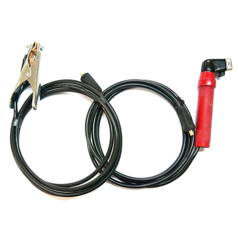 MMA Welding Cable Set - Electrode Holder and Earth Clamp - HLS