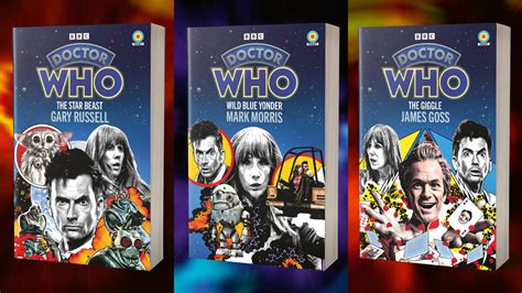 Doctor Who 60th anniversary specials novelisation covers revealed