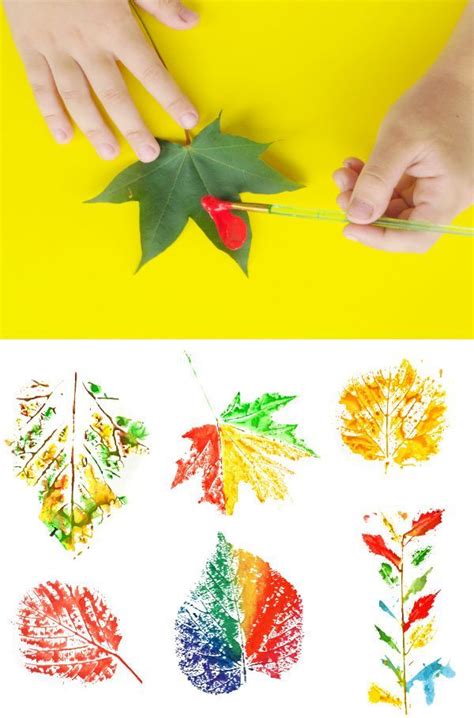 Leaf Painting | Leaf crafts, Autumn leaves craft, Crafts