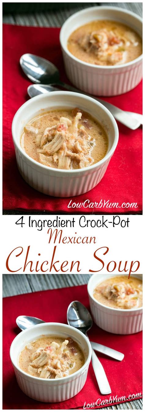 Crock Pot Mexican Chicken Soup Recipe – Cucina de Yung