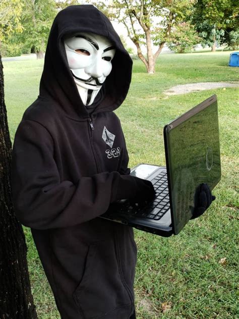 Anonymous Costume Mask Hacker Mask Halloween Hacker Mask - Etsy