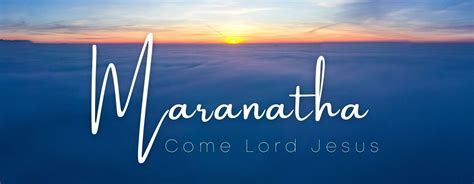 Maranatha: Come Lord Jesus | Crossroads Community Church