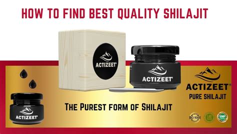 Best Shilajit: How To find Best Quality Shilajit