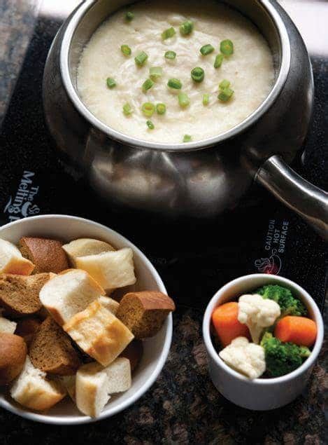 Traditional Swiss Cheese Fondue from The Melting Pot | Nurtrition & Price