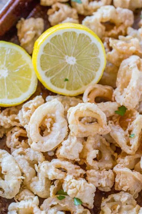 Crispy Fried Calamari Recipe - Dinner, then Dessert